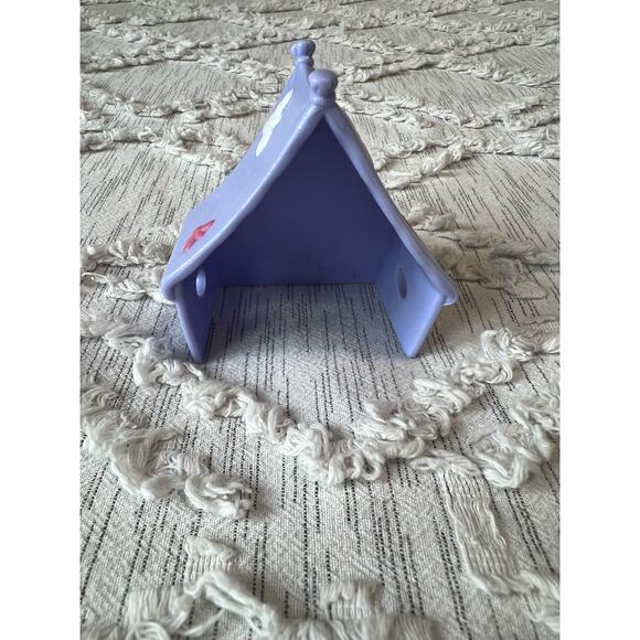 Littlest Pet Shop LPS Purple Tent Accessory 2006 Replacement Part - Picture 1 of 5